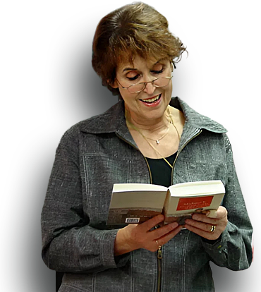 Bij een boekenavond bij CombiFocus op het Haagse Goudenregenplein in februari 2002 leest Yvonne Keuls voor uit haar nieuwe boek Madame K - Van Indisch Kind tot Haagse dame.