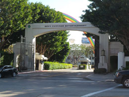 De Sony studios In Culver City.