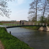 Brug voorbij Cothen.