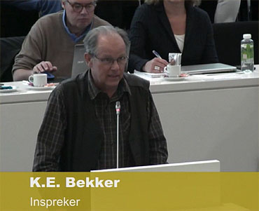 Inspreken in de Gemeenteraad op 17 mei 2018. Veel reacties op Facebook, nihil reacties vanuit de Haagse politiek.
