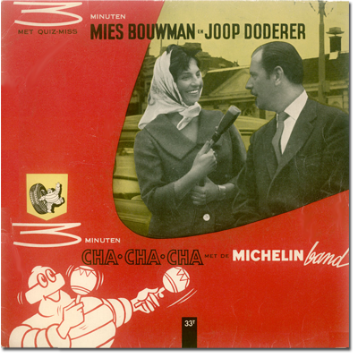 De platenhoes met Mies Bouwman (met hoofddoek!!!) en Joop Doderer